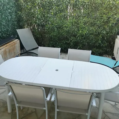 Pavillon 6 Pers Avec Piscine, Clim, Terrasses Et Parking Privé - Fr-1-781-72 * Valras-Plage
